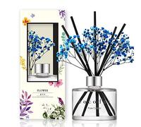 Cocod'or Pure Cotton Reed Diffuser Set, 200ml, Mint & Citrus Scent, Glass Core, Home & Office Decor
