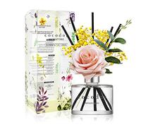 COCODOR Rose Reed Diffuser Set / 200ml / Refreshing Air/Scent Diffuser with Sticks Home Fragrance