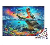 Cocodrilo 1000 Piece Jigsaws with Perfect Snap Fit Centenary Jigsaws for A Sustainable Hobby As Wall Art Puzzle for Self-care Gifts 70x50cm/1000pcs
