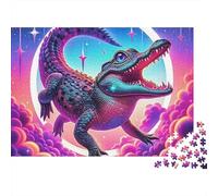 Cocodrilo 1000 Piece Puzzles Beautiful View Cosmic Cloud Croc Wall Decoration Educational Game for Men And Women Challenging Jigsaw Jigsaw Puzzles for Adults 70x50cm/1000pcs