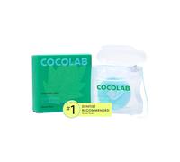 Cocofloss Woven Dental Floss, Dentist-Designed Oral Care, Mint, Waxed, Expanding, Vegan, Kid-Friendly String Floss with Coconut Oil, 1 Spool (33 yd)