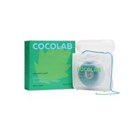 Cocofloss Woven Dental Floss, Dentist-Designed Oral Care, Mint, Waxed, Expanding, Vegan, Kid-Friendly String Floss with Coconut Oil, 1 Spool (33 yd)
