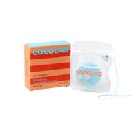 Cocofloss Woven Dental Floss, Dentist-Designed Oral Care, Strawberry Scent, Waxed, Expanding, Kid-Friendly String Floss with Coconut Oil, 1 Spool (33 yd)