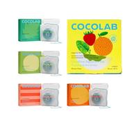 Cocofloss Woven Dental Floss, Dentist-Designed Oral Care, Waxed, Vegan, Kid-Friendly, with Coconut Oil, 4-Pack of Mint, Coconut, Orange, Strawberry (33 yd Each)