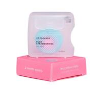 Cocofloss Woven Dental Floss DentistDesigned Oral Care Strawberry Scent Waxed Expanding KidFriendly String Floss with Coc