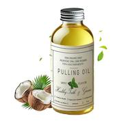 Cocofresha Pulling Oil, Pure Organic Coconut Oil Pulling 4 Oz Mint Flavor, Cocofresha Pulling Oil for Teeth and Gums, Powerful Organic Coconut Pulling Oil, All-Natural Pulling Oil (1)