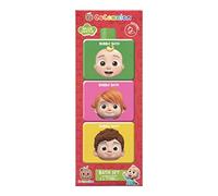 CoComelon 3 x 175ml Stackable Educational Bubble Bath Bottles
