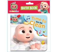 Cocomelon Bath Book Time to Get All Clean