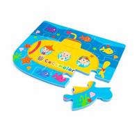 CoComelon Bath Time Puzzle Yellow Submarine Kids Foam Jigsaw Puzzle Interactive Learning Toy