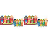 CoComelon Bubble Bath Gift Set for Kids - 8 Pack Character Tubes (75ml Each) - Fun Bath Time with JJ & Friends - Gentle Formula for Children