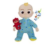 CoComelon CMW0146 Musical Bedtime JJ Doll, Plush Friend with Music and Teddy, Official German Language Version, Toy from 18 Months Onwards