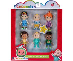 Cocomelon Family & Friends 6 Figure Pack Mixed