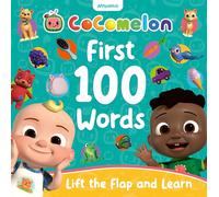 CoComelon – First 100 Words Lift-the-Flap Book – Fun early learning board book