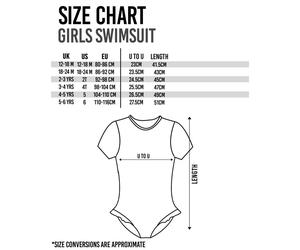 Cocomelon Girl's 1 Piece Swimming Costume | Pink | Official Merch | Size: 18-24 m Cocomelon Pink 18-24 m
