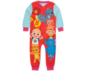 Cocomelon Girl's Onesie | Girls Red | Official Merch | Size: 18-24 m Cocomelon Red 18-24 m