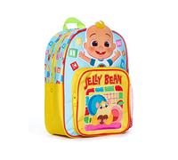 CoComelon Jelly Bean Childrens Backpack Blue Yellow