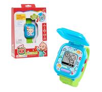 CoComelon JJ's Learning Smart Watch Toy for Kids with 3 Educational Based Games, Alarm Clock and Stopwatch Toy for Children Aged 3+ by Just Play