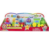 CoComelon Musical Alphabet Train with JJ - Features Alphabet Train with Music, Sounds & Phrases - 4 Alphabet Wagons, 1 JJ Conductor Figure - Plays Clips of ‘ABC Song’ - Toys for Kids and Preschoolers