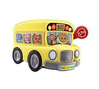 Cocomelon Musical Bus for Kids - Yellow School Bus with Built-in Cocomelon Songs and Sound Effects Fun Musical Cocomelon Toy for Cocomelon Merchandise Fans Bus Toy for Toddlers with Flashing Light
