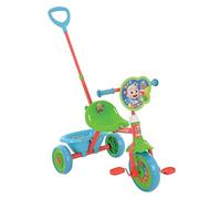 CoComelon My First Trike for Toddlers - Baby Trike with Parent Handle - Adjustable Tricycle - Push Along Bike - 79x44x97cm