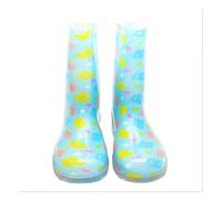 Cocomelon Playtime All-Over Print Wellington Boots in Blue | Size: 6-Standard Fit Cocomelon Blue 6-Standard Fit