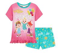 CoComelon Pyjamas, Girls Short Pyjamas, Summer PJs From 18-24 months to 5 years (Pink, 3-4 Years, 3_years)