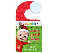 CoComelon: Santa Stop Here! : Celebrate Christmas with Jj and Family with This Festive Book and Door Hanger
