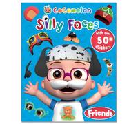 Bookoli - CoComelon Silly Faces Sticker Activity Book for Children - CoComelon Toys and Gifts - CoComelon JJ - Big Stickers for Toddlers