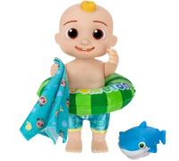 CoComelon - Splish Splash JJ Doll - with Shark Bath Sprayer and Water Toy Accessories - Toys for Kids and Preschool Kids - Amazon Exclusive
