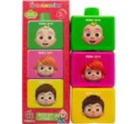 CoComelon 3 x 175ml Stackable Educational Bubble Bath Bottles