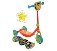 CoComelon Switch It Multi Character Tri Scooter - 4 Interchangeable Character Plaques, Multicoloured (M004678)