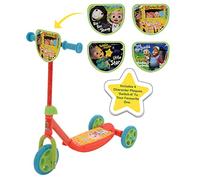 CoComelon Switch It Multi Character Tri Scooter,Multi-coloured,57cm x 35cm x 67cm