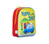 CoComelon Today Is The Day Boys Girls Childrens Backpack Yellow