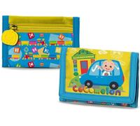 Cocomelon Tri Fold Wallet with Zipped Compartment