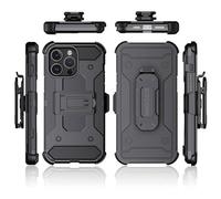 Cocomii Military Belt Clip Holster iPhone XS/iPhone X Case, Slim Thin Matte Kickstand Swivel Belt Clip Holster Reinforced Drop Protection Bumper Cover Compatible with Apple iPhone XS/X 5.8" (Black)