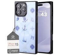 Cocomii - Rectangle Case Compatible with iPhone 15 Pro Max - Compatible with MagSafe, Tropical Escape, Nautical Charm, Magnetic Phone Case for iPhone 15 Pro Max 6.7 inch, Ocean Voyage
