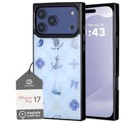 Cocomii - Rectangle Case Compatible with iPhone 17 Pro - Compatible with MagSafe, Tropical Escape, Nautical Charm, Magnetic Phone Case for iPhone 17 Pro 6.3 inch, Ocean Voyage