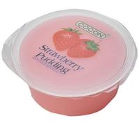 Cocon NATA de Coco Strawberry Pudding 6-Pieces 480 g - Lot of 4