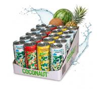 COCONAUT Coconut Water Drink 20 x 320ml Mixed Variety Pack | 10 x Pure Young Flavour, 5 x Pineapple Flavour and 5 x Watermelon Flavour | No Additives & No Added Sugar