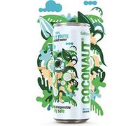 COCONAUT Pure Young Coconut Water - Coconut Water from 100% Young Coconuts - Refreshing, Low Calorie, Vegan, Healthy and Isotonic in Various Varieties (12 x 320 ml can)