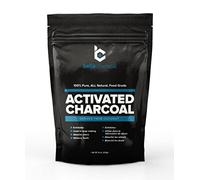 Coconut Activated Charcoal Powder - Food Grade - Bulk - Teeth Whitening, Facial Scrub, Soap Making (1 Pound)