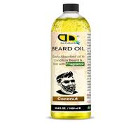 Coconut Beard Essential Oil | Beard Care for Men | Softens, Hydrate & Conditions Facial Hair | Promotes Growth, Reduces Dryness & Itching, Enhances Shine and Appearance (1000ml Cap)