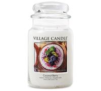 Coconut Berry Candle Large Jar Village Candle Fragrance Scented Wild Berries