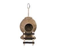 Coconut bird's nest with ladder Nobby Pet