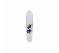 Coconut Carbon 2" in-line Water Filter Cartridge 1/4" Push- fit Connect