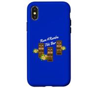Coconut Cocktail Drinking Tikis Rum Rumba Tiki Bar Hawaiian Case for iPhone X/XS