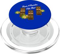 Coconut Cocktail Drinking Tikis Rum Rumba Tiki Bar Hawaiian PopSockets PopGrip for MagSafe