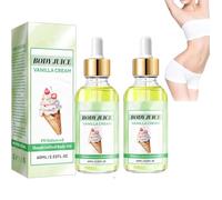Coconut Cream Pie Body Oil,Body Juice Oil Vanilla Cream, Handcrafted Oil Coconut Pie,Moisturizing,Hand Crafted for Women,Vanilla(2 Pcs)
