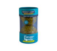 Coconut Curry Flavour Bomb - Vegan - Twin Pack - Easy Authentic Caribbean Curry - As seen on Dragons' Den