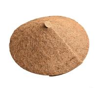 Coconut Fiber Tree Ring Mats for Root Coverage - Natural Biodegradable Discs to Aid Plant Health and Garden Maintenance (37CM)